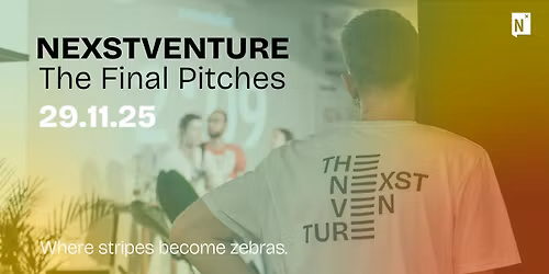 Final Pitches: NEXSTVENTURE