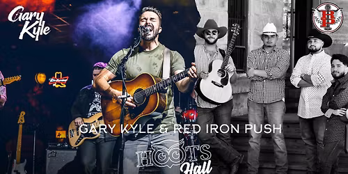 Gary Kyle with guest Red Iron Push, LIVE @HootsHall, Saturday, Dec27