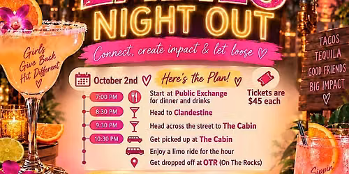 Tequila Sunrise Ladies Night!!