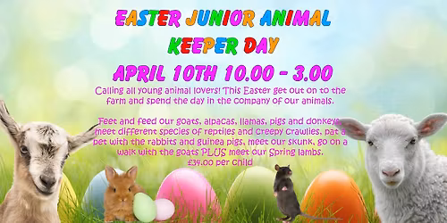 Easter Junior Animal Keeper Day