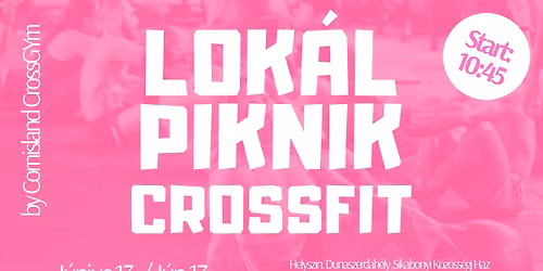 \ud83c\udfcb\ufe0f\u200d\u2642\ufe0f CrossFit | Lok\u00e1l Piknik 2026 \u2600\ufe0f