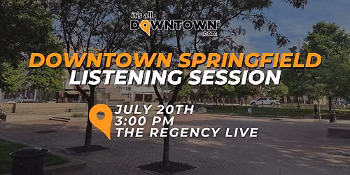 Downtown Springfield Listening Party - Strategic Planning