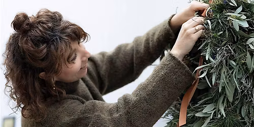 christmas wreath making  @Maison ELLE  Amsterdam