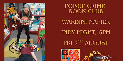 Indy Night Pop-Up Crime Book Club in Napier