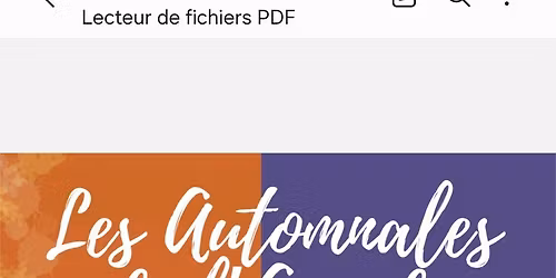 Les Automnales de l'Amade