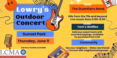 Concert in the Park with The Guardians Band