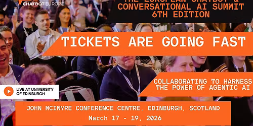 THE EUROPEAN CHATBOT AND CONVERSATIONAL AI SUMMIT 2026
