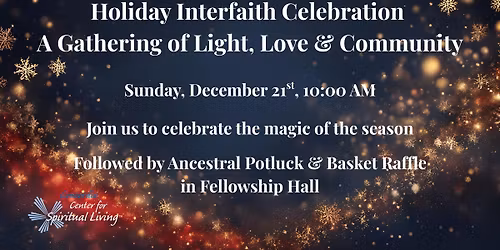 Holiday Interfaith Celebration