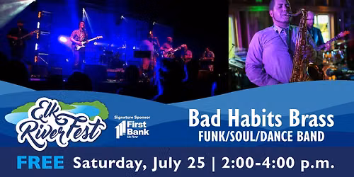 Bad Habits Brass at Elk RiverFest
