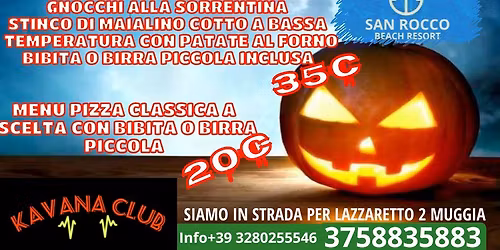 Halloween con kavana club