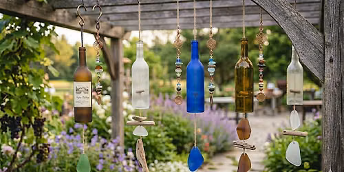 Wine Bottle Wind Chime Class