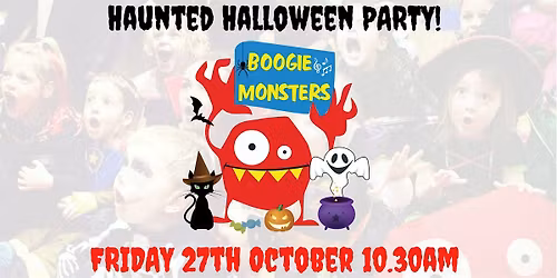 Boogie Monsters Haunted Halloween Family Gig @ Boxpark Croydon!