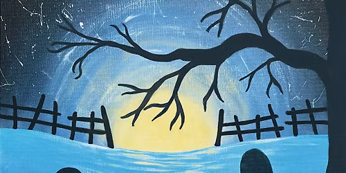 Sip & Paint at Porto Lounge Fishponds, Bristol - "Halloween Eve"