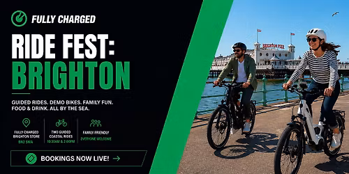 Fully Charged Brighton: Store Opening & Family Coastal Ride Day