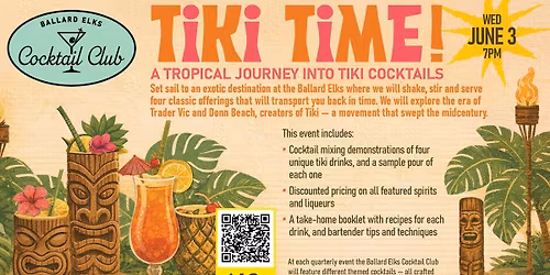 Cocktail Club June 3