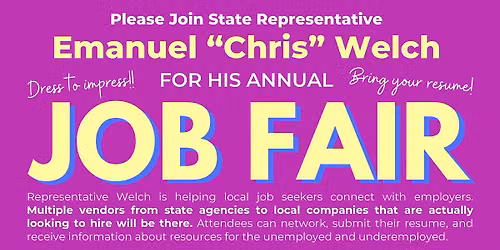 Speaker Welch's Annual Job Fair