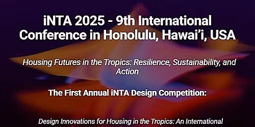 iNTA 2025 Design Competition: DEADLINE EXTENDED (NOV. 15TH)