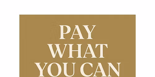 PWYC-Pay What You Can Day