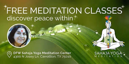 Saturday Guided Meditation Classes FREE \u2727 Carrollton