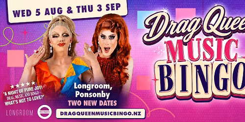 Drag Queen Music Bingo [AUG 5 & SEP 3]