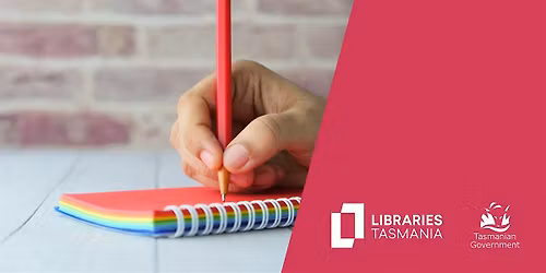 Young writers' club at Hobart Library