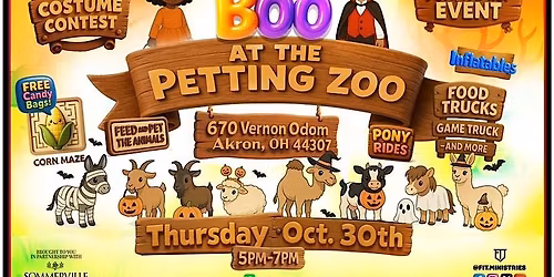 Boo at the Petting Zoo