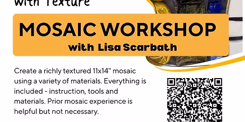 Mosaic Workshop- Telling Stories with Texture 