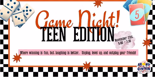 Game Night: Teen Edition