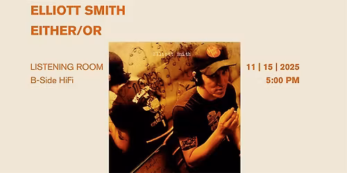 Elliott Smith: Either\/Or