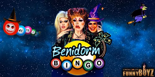 Halloween Special: BENIDORM BINGO | FunnyBoyz Manchester