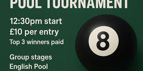 Cuetopia Monthly Pool Tournament