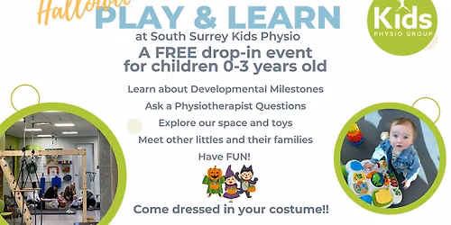 Baby & Toddler PLAY & LEARN - HALLOWEEN SPECIAL EVENT