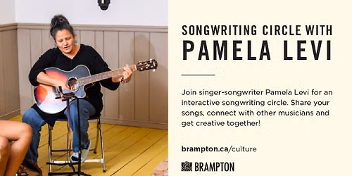Songwriting Circle with Pamela Levi and Special Outdoor Performance
