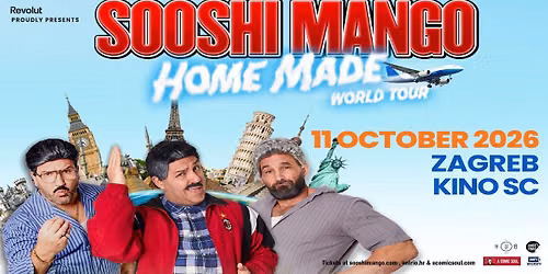 ***SOLD OUT*** SOOSHI MANGO - Live in Zagreb