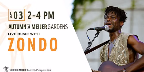 Autumn Weekends: Live Music with Zondo