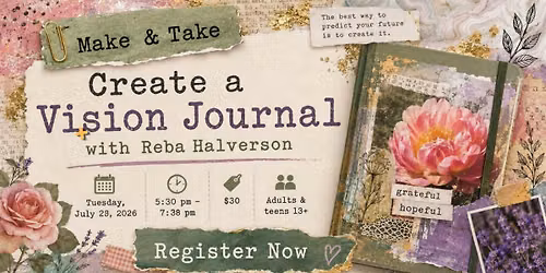 Create a Vision Journal with Reba Halverson