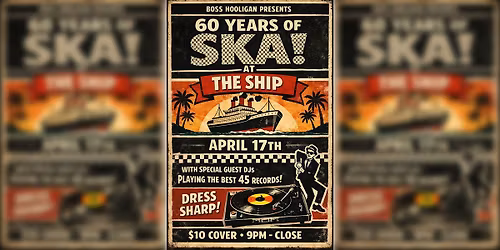 Boss Hooligan Sound System presents - 60 years of SKA