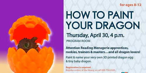 How to Paint Your Dragon (ages 8-12)