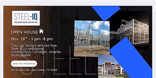 "Forge the Future: Construction Innovation Open House"