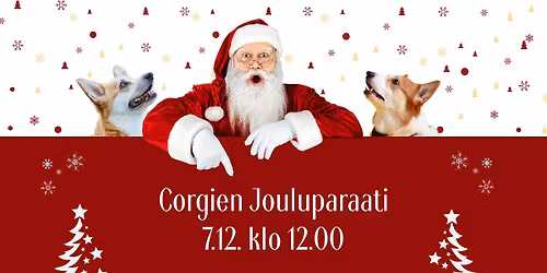 Corgien Jouluparaati 7.12.