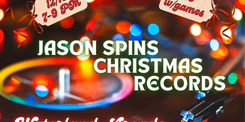 Jason Spins Christmas Records