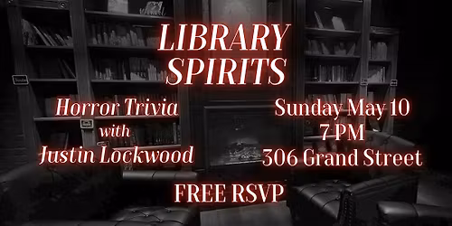 Library Spirits - Horror Trivia with Justin Lockwood!