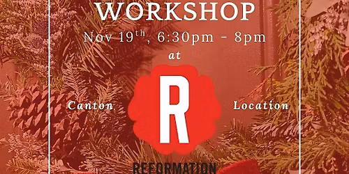 Winter Wreath Workshop at Reformation Brewery