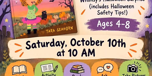 Local Author Tara Seahorn: Whimsy's Halloween Surprise