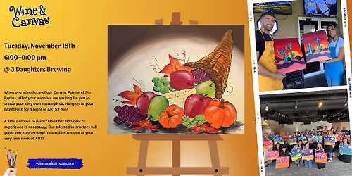 St Pete Paint n Sip \u2013 Cornucopia