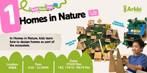 [Think, Build, Play!] - Homes in Nature