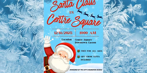 Santa Claus in Centre Square