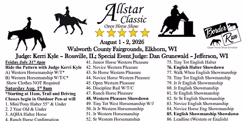 Allstar Classic Open Horse Show