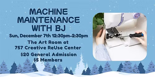 Basic Sewing Machine Maintenance with BJ