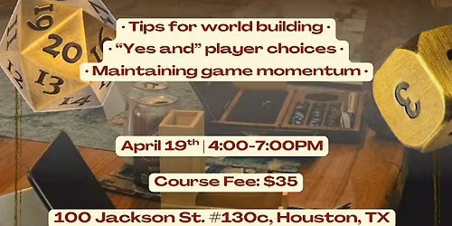 Draughts and Dragons Game Master Course